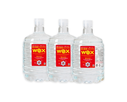 酸素補給水WOX　8L×3本入り